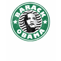 Barack Obama Star Caffeine t-shirts by spacedust Barack Obama Star Caffeine t-shirts