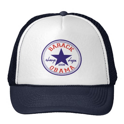 Barack Obama Star Trucker Mesh Hat
