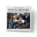 Barack Obama: Step in History Button