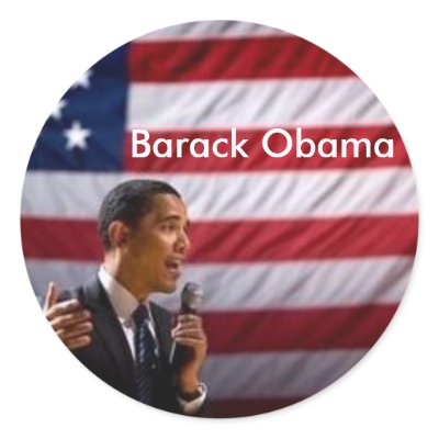 Barack Obama Sticker by senicaco