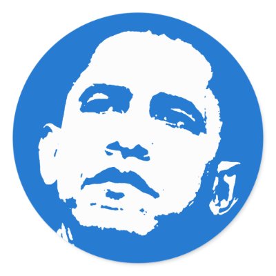 Barack Obama Sticker by obamashirts