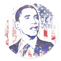 Barack Obama Stickers