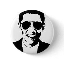 Barack Obama sunglasses buttons by ElectionGear Barack Obama sunglasses buttons