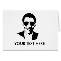 Barack Obama sunglasses cards by ElectionGear Barack Obama sunglasses cards