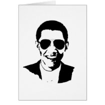 Barack Obama sunglasses cards by ElectionGear Barack Obama sunglasses cards