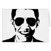 Barack Obama sunglasses cards by ElectionGear Barack Obama sunglasses cards