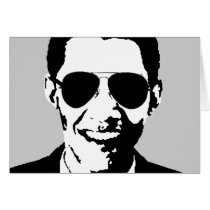 Barack Obama sunglasses cards by ElectionGear Barack Obama sunglasses cards
