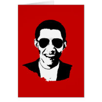 Barack Obama sunglasses cards by ElectionGear Barack Obama sunglasses cards
