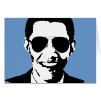 Barack Obama sunglasses cards by ElectionGear Barack Obama sunglasses cards