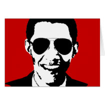 Barack Obama sunglasses cards by ElectionGear Barack Obama sunglasses cards