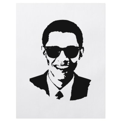 Barack Obama Sunglasses Custom Flyer by obamashirts