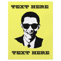 Barack Obama Sunglasses flyers by Politicaltshirts Barack Obama Sunglasses flyers