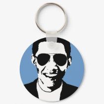 Barack Obama sunglasses keychains by ElectionGear Barack Obama sunglasses keychains