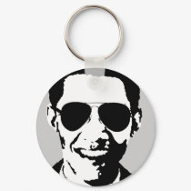 Barack Obama sunglasses keychains by ElectionGear Barack Obama sunglasses keychains