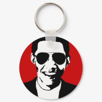 Barack Obama sunglasses keychains by ElectionGear Barack Obama sunglasses keychains