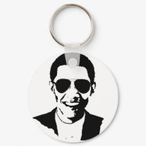 Barack Obama sunglasses keychains by ElectionGear Barack Obama sunglasses keychains