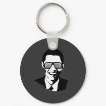 Barack Obama Sunglasses keychains by obamashirts Barack Obama Sunglasses keychains