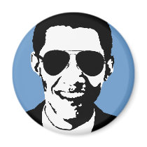 Barack Obama sunglasses magnets by ElectionGear Barack Obama sunglasses magnets