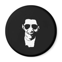 Barack Obama sunglasses magnets by ElectionGear Barack Obama sunglasses magnets