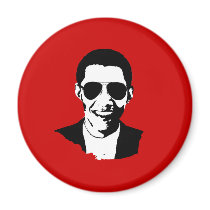 Barack Obama sunglasses magnets by ElectionGear Barack Obama sunglasses magnets