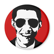 Barack Obama sunglasses magnets by ElectionGear Barack Obama sunglasses magnets
