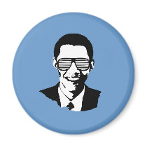 Barack Obama Sunglasses magnets by obamashirts Barack Obama Sunglasses magnets