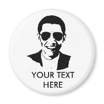 Barack Obama sunglasses magnets by ElectionGear Barack Obama sunglasses magnets
