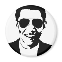 Barack Obama sunglasses magnets by ElectionGear Barack Obama sunglasses magnets