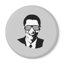Barack Obama Sunglasses magnets by obamashirts Barack Obama Sunglasses magnets