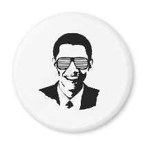 Barack Obama Sunglasses magnets by obamashirts Barack Obama Sunglasses magnets