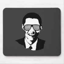 Barack Obama Sunglasses mousepads by obamashirts Barack Obama Sunglasses mousepads