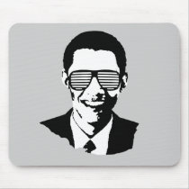 Barack Obama Sunglasses mousepads by obamashirts Barack Obama Sunglasses mousepads