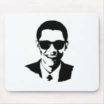 Barack Obama Sunglasses mousepads by obamashirts Barack Obama Sunglasses mousepads