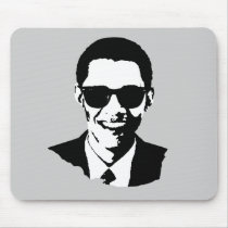 Barack Obama Sunglasses mousepads by obamashirts Barack Obama Sunglasses mousepads