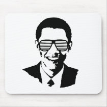 Barack Obama Sunglasses mousepads by obamashirts Barack Obama Sunglasses mousepads