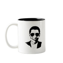 Barack Obama sunglasses mugs by ElectionGear Barack Obama sunglasses mugs