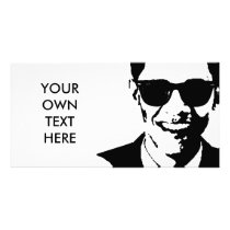 Barack Obama Sunglasses photo cards by Politicaltshirts Barack Obama Sunglasses photo cards