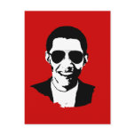 Barack Obama sunglasses Postcards