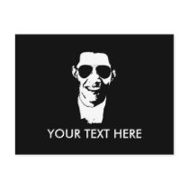 Barack Obama sunglasses postcards by ElectionGear Barack Obama sunglasses postcards
