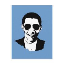 Barack Obama sunglasses postcards by ElectionGear Barack Obama sunglasses postcards