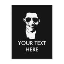 Barack Obama sunglasses postcards by ElectionGear Barack Obama sunglasses postcards