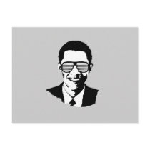 Barack Obama Sunglasses postcards by obamashirts Barack Obama Sunglasses postcards