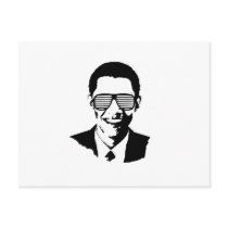 Barack Obama Sunglasses postcards by obamashirts Barack Obama Sunglasses postcards