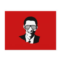 Barack Obama Sunglasses postcards by obamashirts Barack Obama Sunglasses postcards