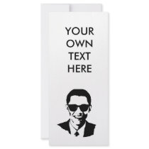Barack Obama Sunglasses rack cards by obamashirts Barack Obama Sunglasses rack cards