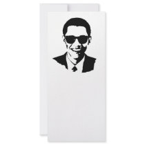 Barack Obama Sunglasses rack cards by obamashirts Barack Obama Sunglasses rack cards