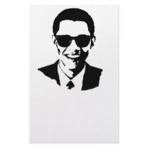 Barack Obama Sunglasses Stationery Paper
