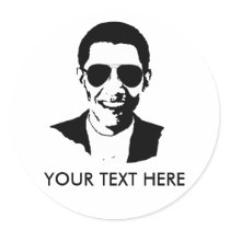 Barack Obama sunglasses stickers by ElectionGear Barack Obama sunglasses stickers