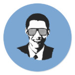 Barack Obama Sunglasses Sticker