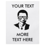 Barack Obama Sunglasses Stripes Personalized Flyer